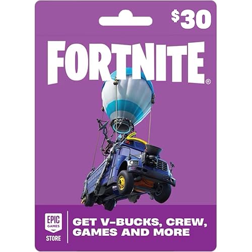 Fortnite Physical $30 Gift Card - Powered by the Epic Games Store