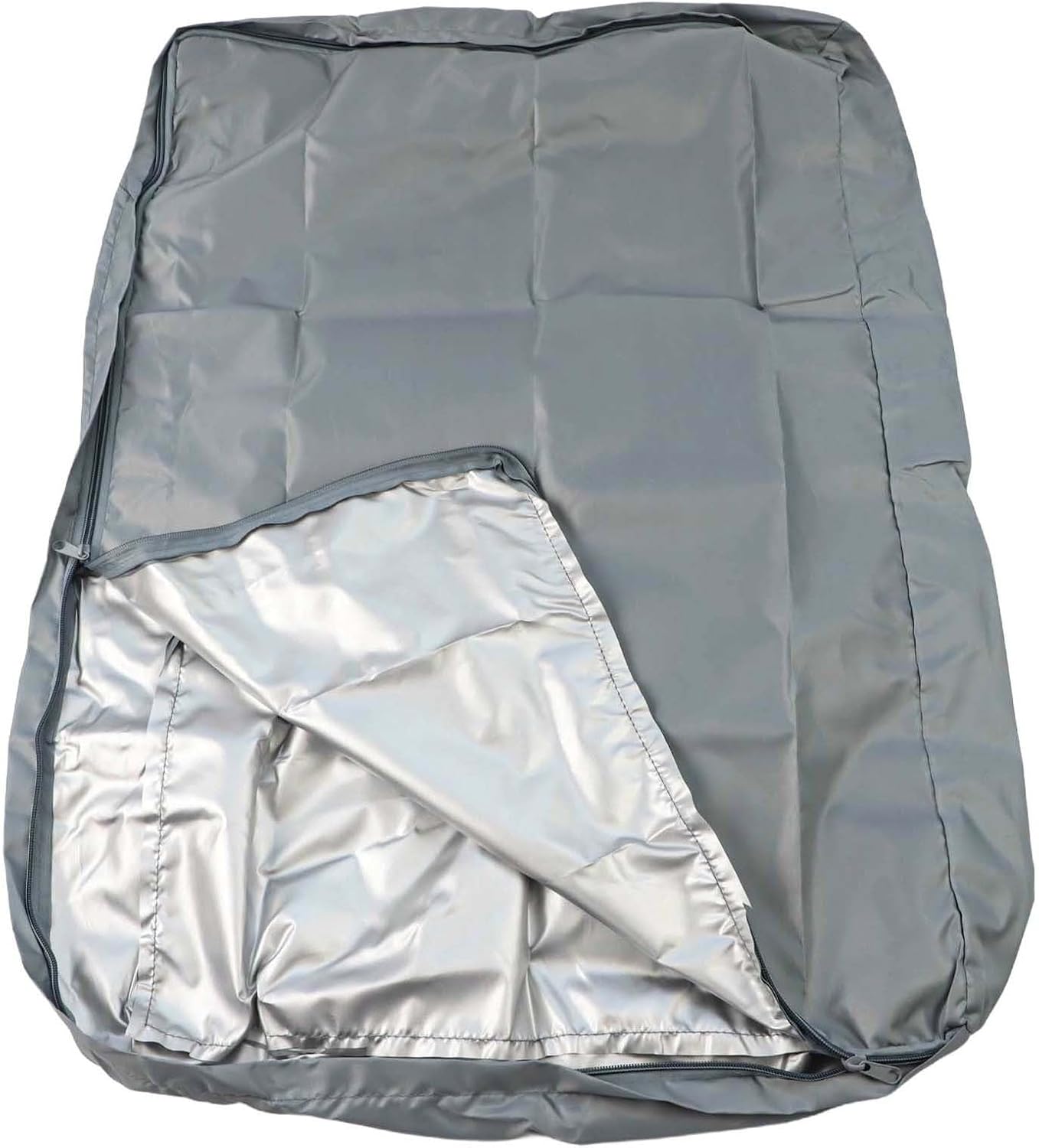 Waterproof Dog Cat for Pet Bed Cover 210D Oxford Fabric Washable Outdoor Camping Protection With Hidden Zipper 5 for Sizes Available Grey(137 * 92 * 10cm)