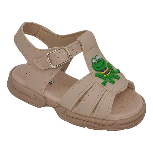 Sandália Ortopédica Infantil Menino Sapinho Marfim