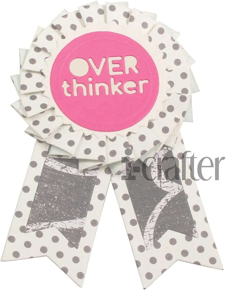 i-crafter Metal Dies, Ribbon Rosette, Funny Add-On