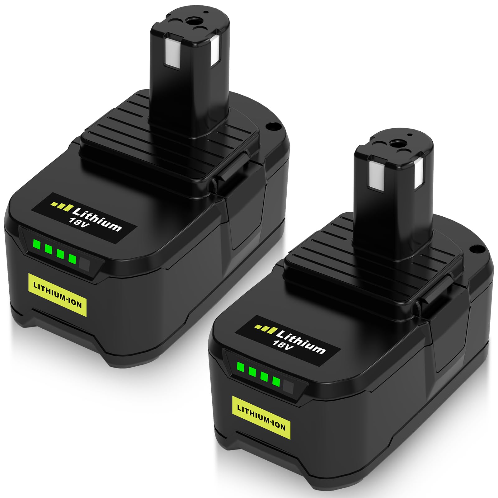 Ersatzakku für Akku 18V für P102 P103 P104 P105 P107 P108 P109 P190 kompatibel mit Ryobi 18V Akku Werkzeugen und Ladegeräten