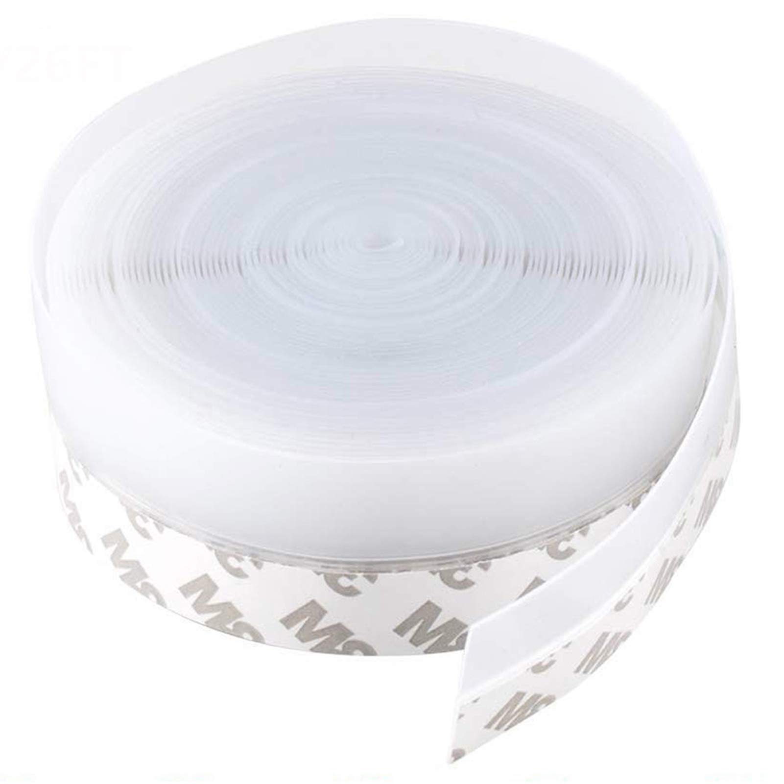Weather Stripping-LLXIA Silicone Door Seal Strip Soundproof Adhesive for Shower Glass,Window and Doors Gap of Bottom and Side, Clear(35mm x 32.8ft) (B082SP8695) Amazon Price History, Amazon Price Tracker