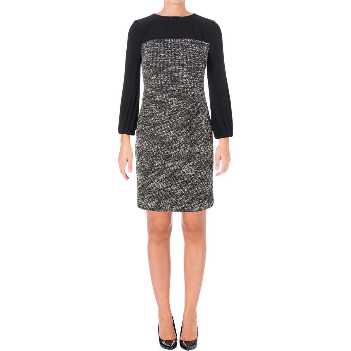 Lauren Ralph Lauren Women's Jersey Day Dress Black 18