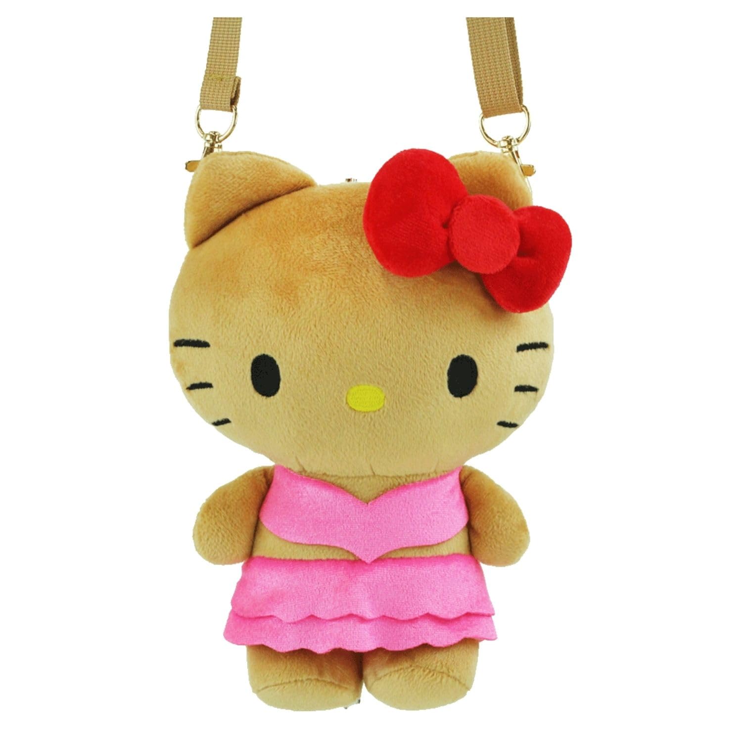 ウ*ネ様 日焼けキティ　ポシェット 44⭐︎ハローキティ ぬいぐるみポシェット ガチャ 日焼けキティ