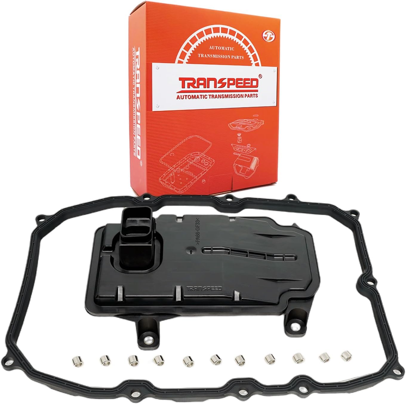 TRANSPEED 0C8 TR-80SD Auto Transmission Oil Filter & Gasket Kit For LEXUS TOYOTA AU-DI Q7 CAYENNE Replace 35330-60080 2804A032 95832543500