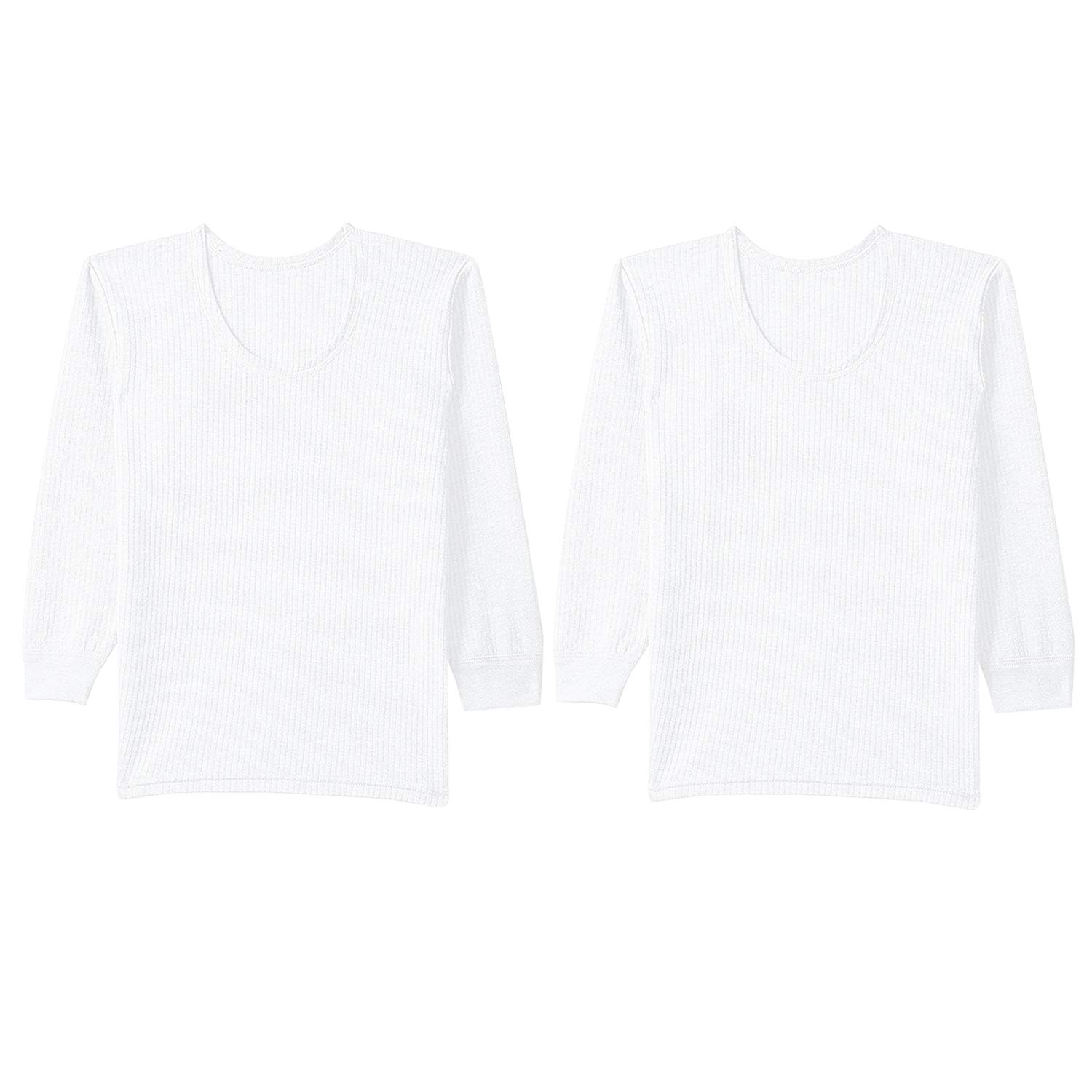 SONA Thermal for Kids Vest Full Sleeves, White, 3 Months-6 Months