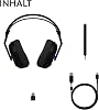 سماعة الألعاب اللاسلكية Logitech G G522 LIGHTSPEED ميكروفون كامل النطاق صوت ممتد ثلاثي الاتصال (LIGHTSPEED Bluetooth USB A إلى C) LIGHTSYNC RGB للكمبيوتر الشخصي Nintendo Switch/Switch 2 - أسود
