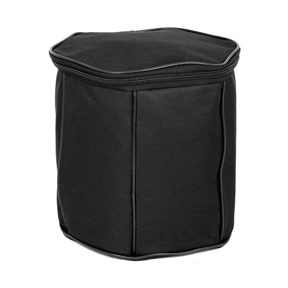 Concertina Gigbag, dick gepolsterte Oxford-Tuch-Tragetasche mit Innentasche, tragbare schwarze Schutzbox für Anfänger, 21,6 cm