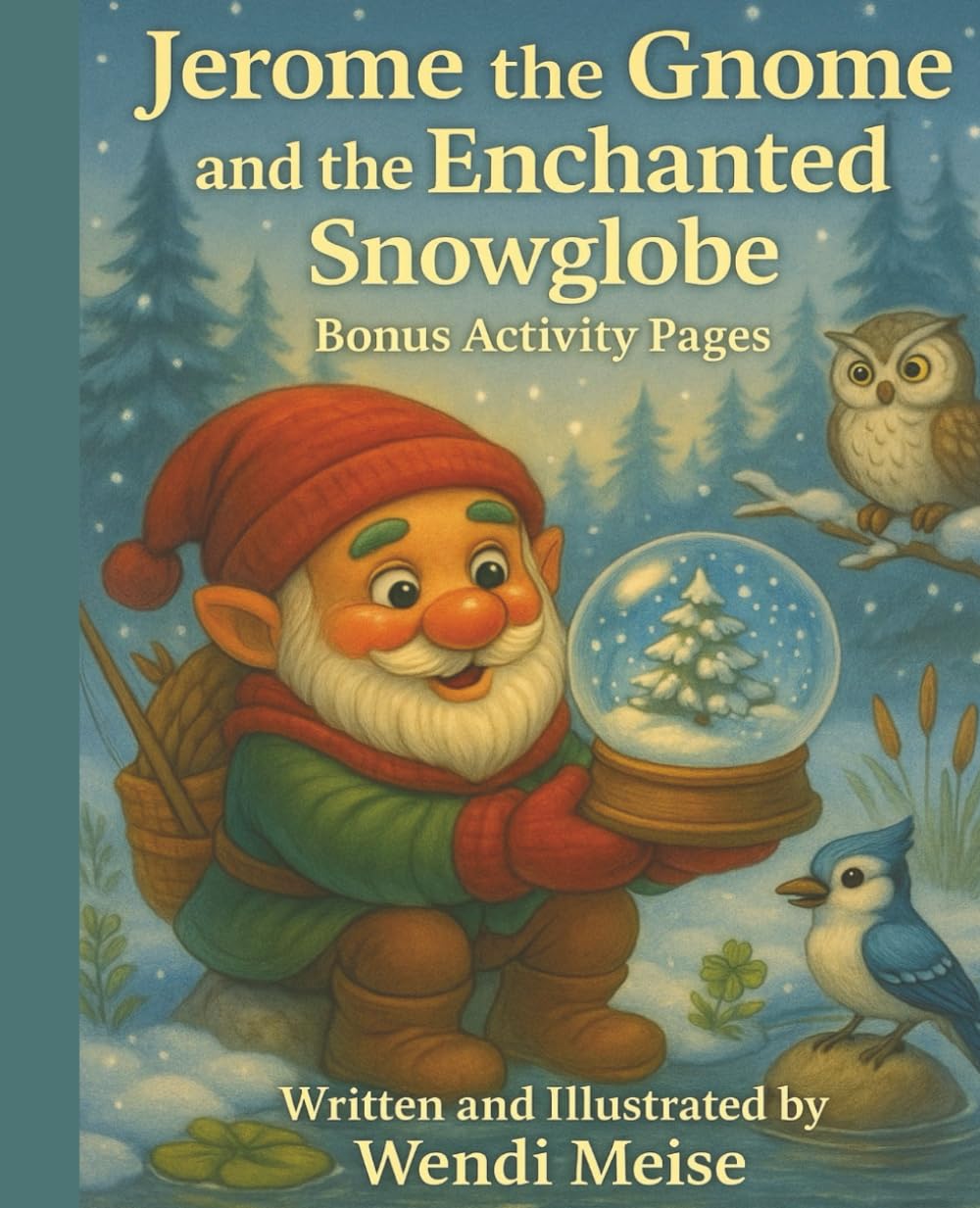 Jerome the Gnome and the Enchanted Snowglobe: A Winter Tale from the Woodland World of Jerome the Gnome with Bonus Actiivity Pages: A Cozy Snowy Tale ... (Jerome the Gnome; The Gnome From Lacombe)