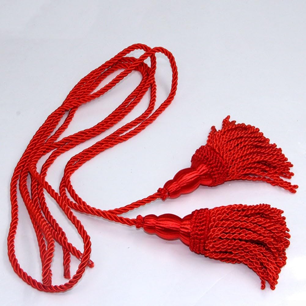 Cordon en laine acrylique avec frange, spécialement conçu pour les clairons en Sib, corde à main pour instruments en laiton, artisanat britannique