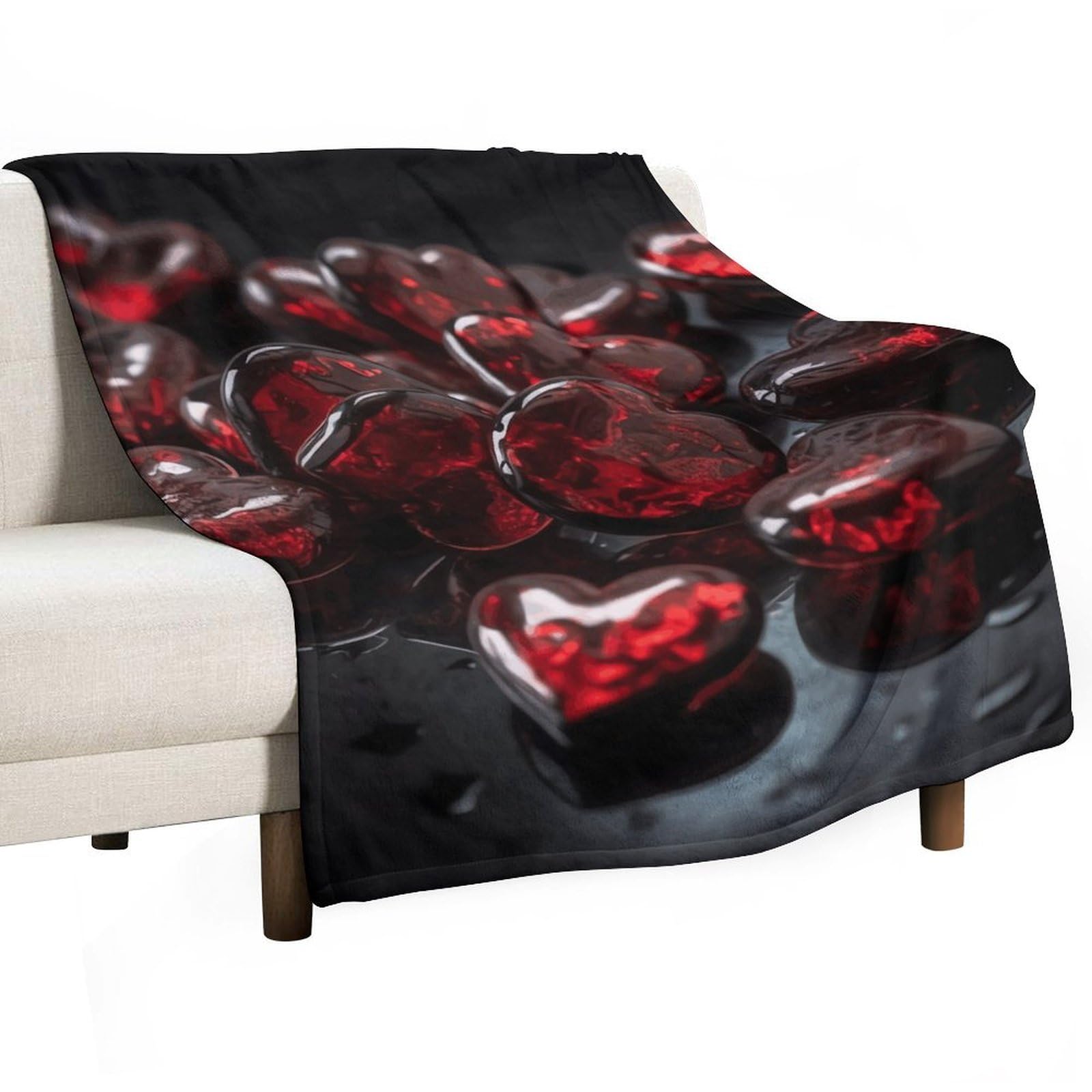 Couverture en flanelle douce anti-froid pour grand lit de chambre