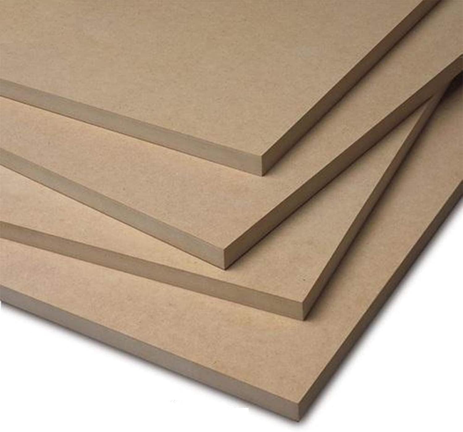 Pack of 4 MDF 2x2ft (60x60cm) (3mm)