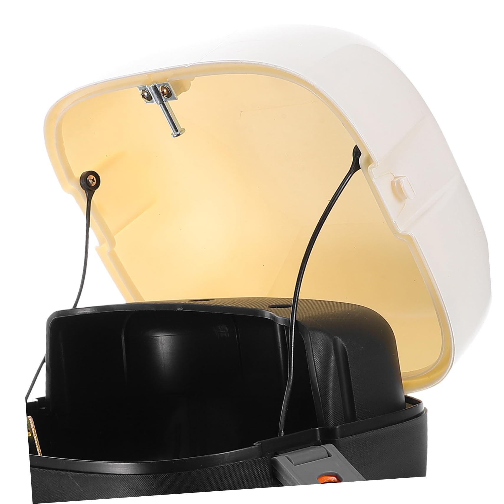 TOPBATHY Coffre Arrière De Blanc Coffre Étanche pour Scooter Électrique Top Case avec Capacité De Rangement
