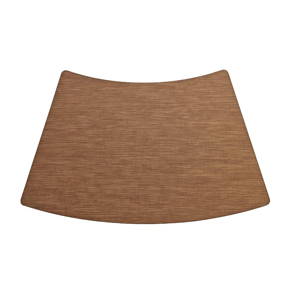 Insulation Mat Wood Grain Leather Pvc Placemat Waterproof and Oil Proof Hotel Table