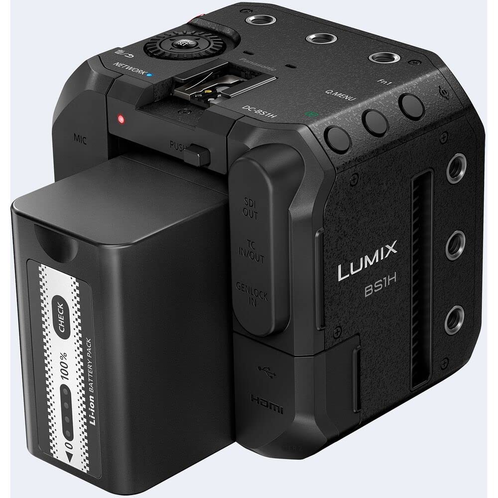 Panasonic LUMIX BS1H Full Frame Box-style Cinema Camera, Compact