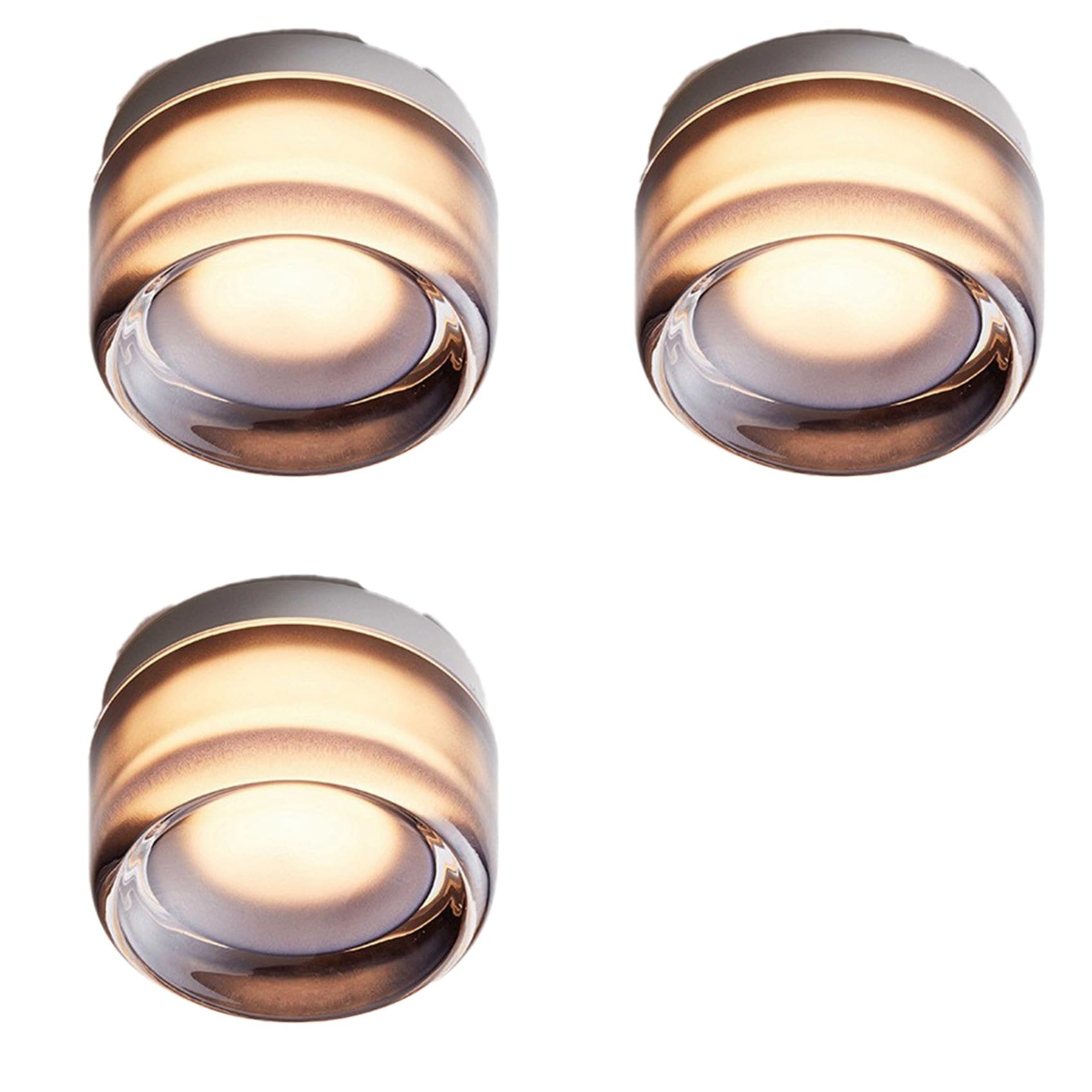 Hndhbfgrt 3X Led Wall Lamps for Bedside Indoor Outdoor Led Round Sconce Light Fixtures Background Luminaire Acrylic Light,A