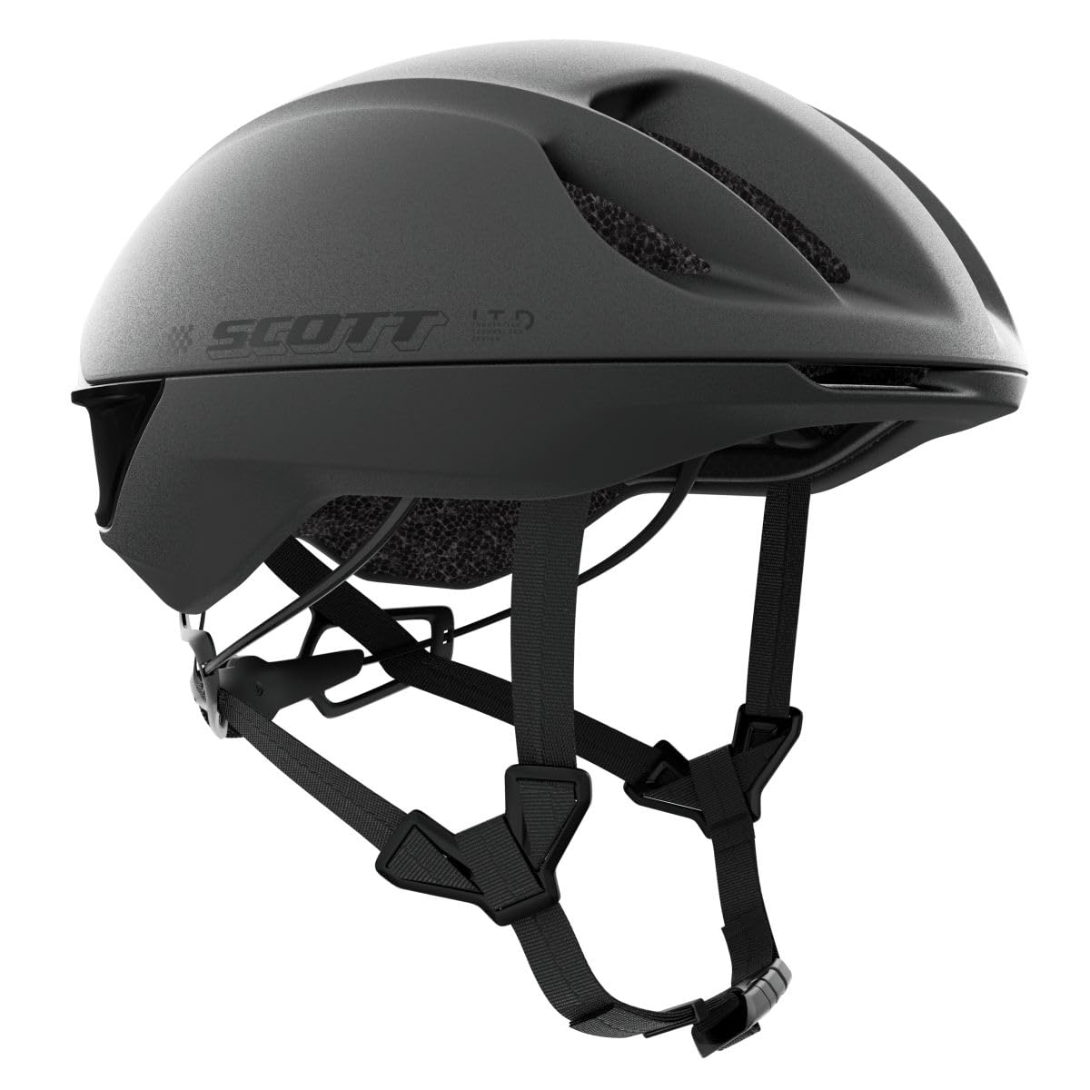 Casco de carretera Scott Cadence MIPS 2026 negro aerodinámico 2