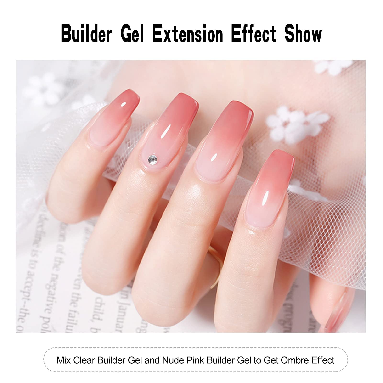 Amazon.com : Nude Hard Gel 2oz Nails Extension Gel 56g Pink Builder Nail  Gels Strengthen Enhancement for Nail DIY Nail Art Manicure LED/UV Acrylic  Gel… : Beauty & Personal Care