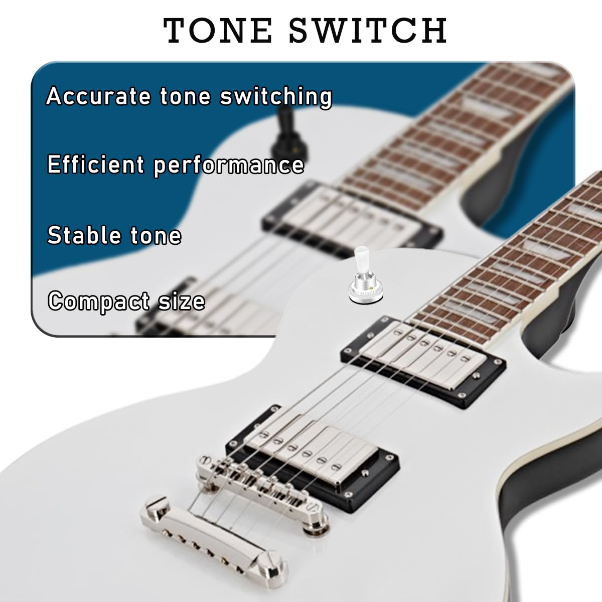 Amazon.com: MKBKLLJY Guitar Toggle Switch 3 Way Pickup Selector