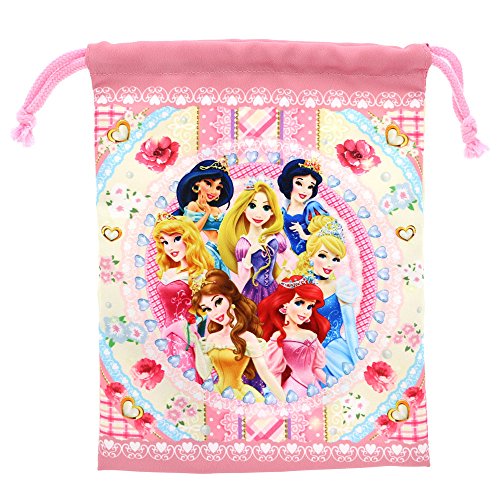 サンスター文具 ディズニー 巾着 Mサイズ プリンセス 1522429A