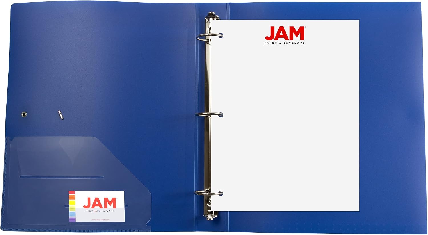 JAM PAPER #10 Personalized Business Envelopes - Custom Return Address - 4 1/8 x 9 1/2 - Brown Kraft Paper Bag - 100/Pack