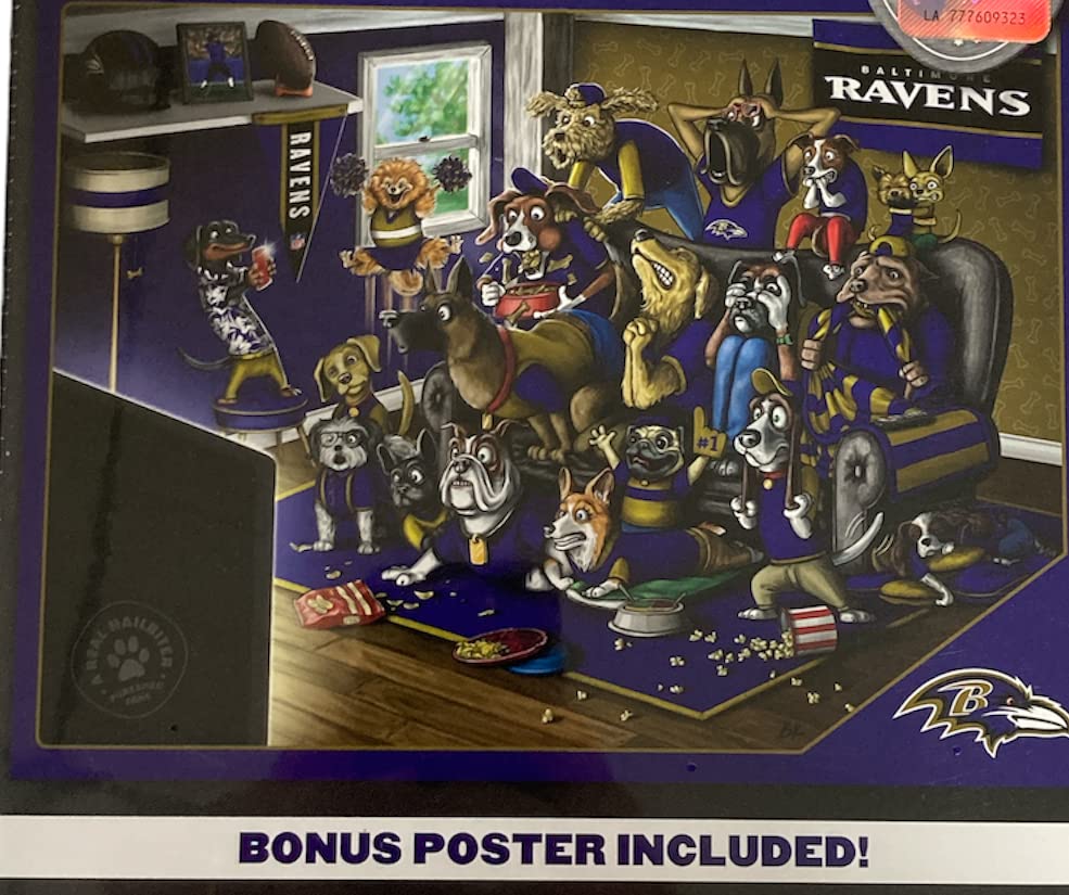 Amazon.com: YouTheFan NFL Baltimore Ravens Purebred Fans NFL