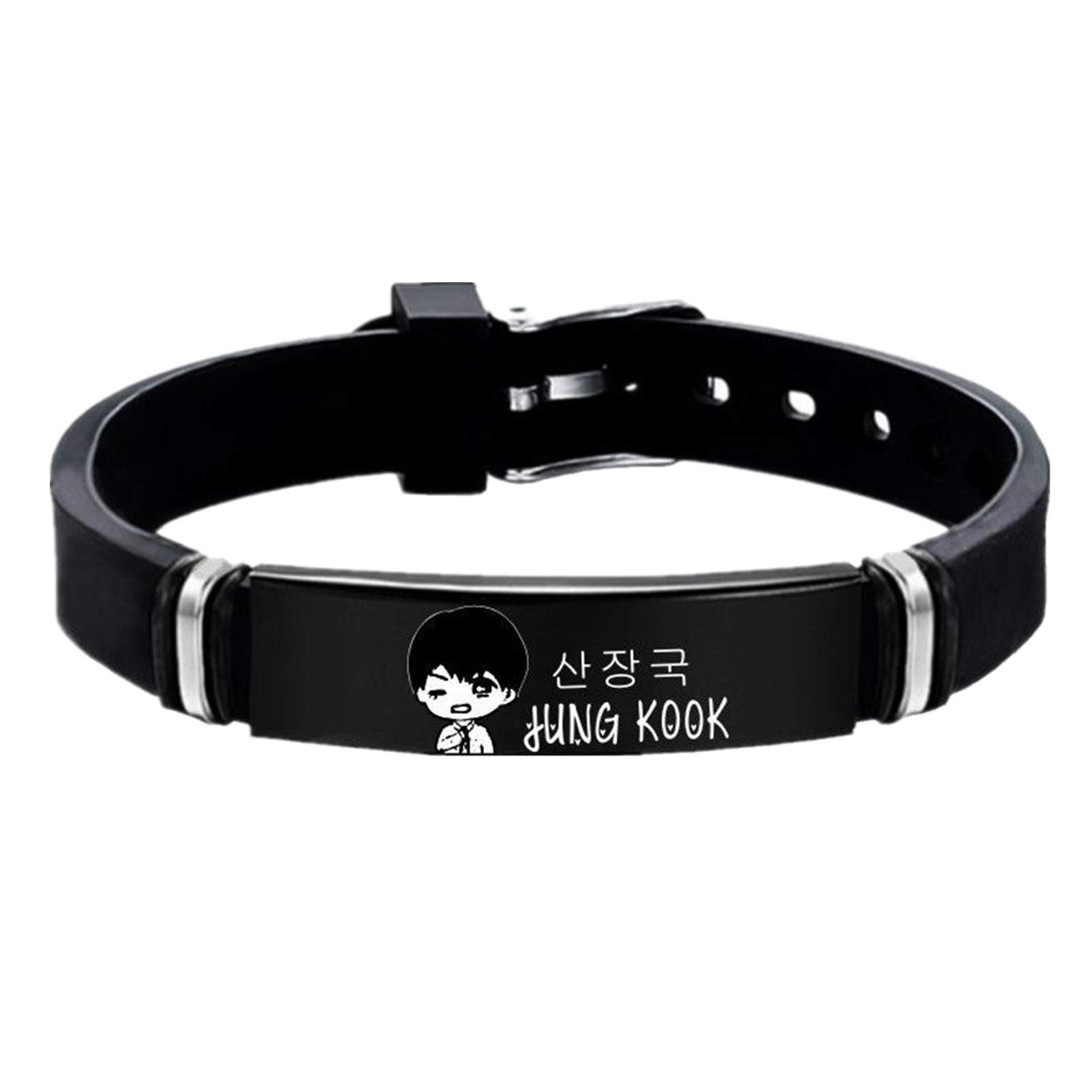 Mshion Bracelets for Mens Charm Sports Fan Silicone Bracelets for Womens