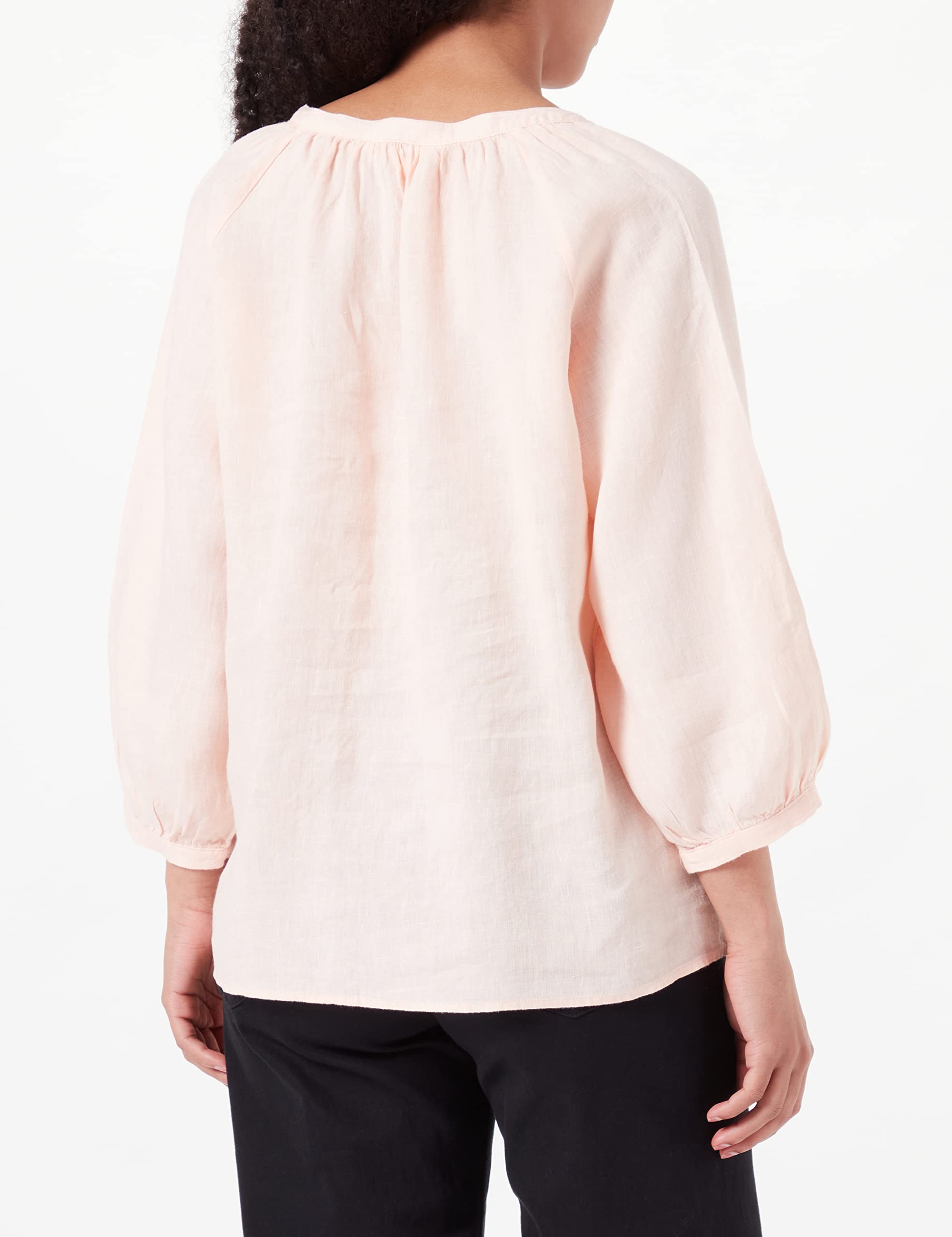 Part Two Hikma Blouse Blusa de Manga 3/4 de Corte Relajado para Mujer