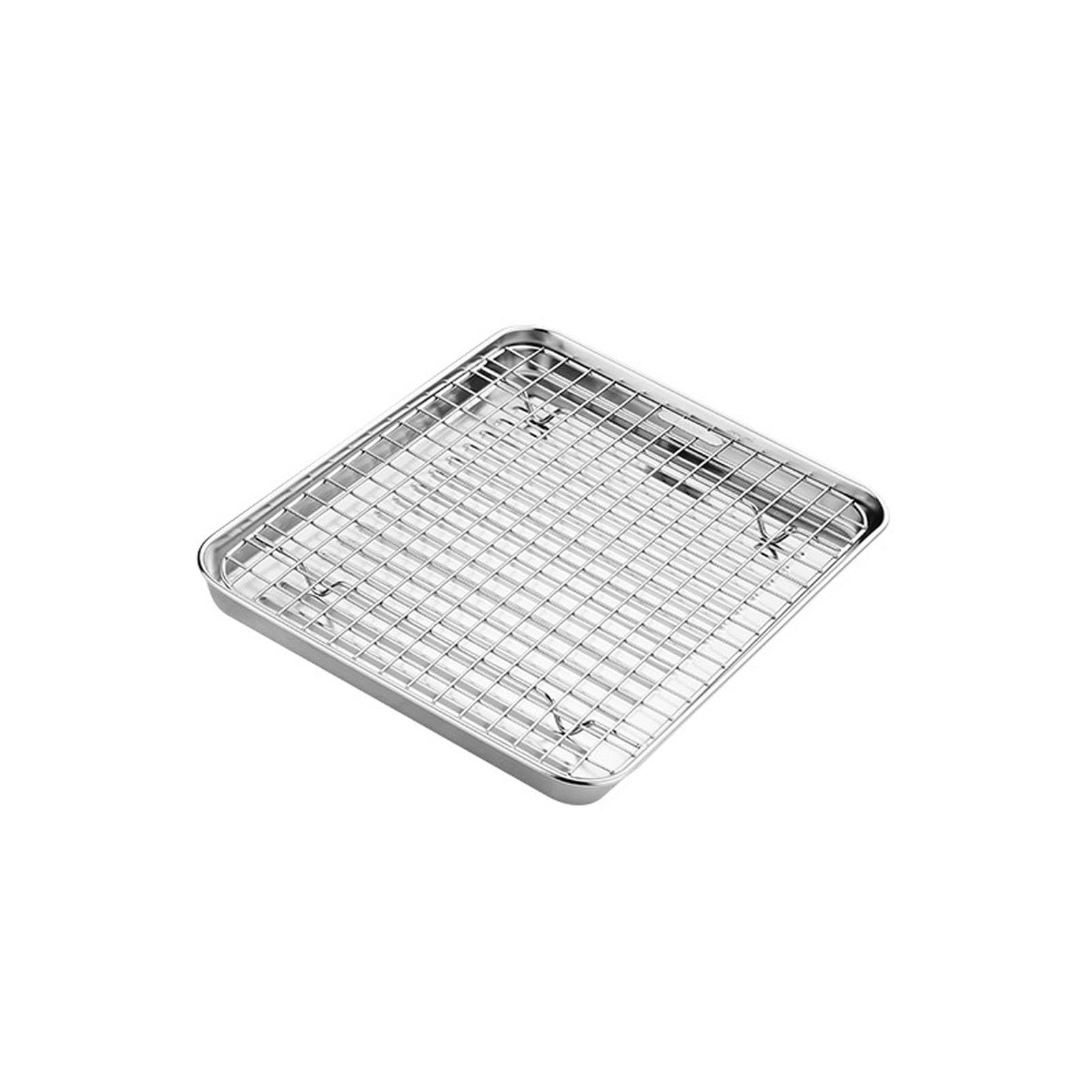 MALSSE Multifuntional Bakewares Baking Molds Bread Cake Molds Bakings Pans 304Stainless Steel Texture for Cake Baking Cookie Pan Set Nonstick