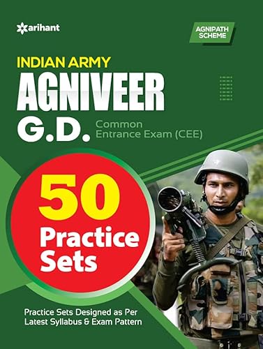 50 Practice Sets Indian Army Agniveer G.D Common Entrance Exam (CEE) (Old Edition)