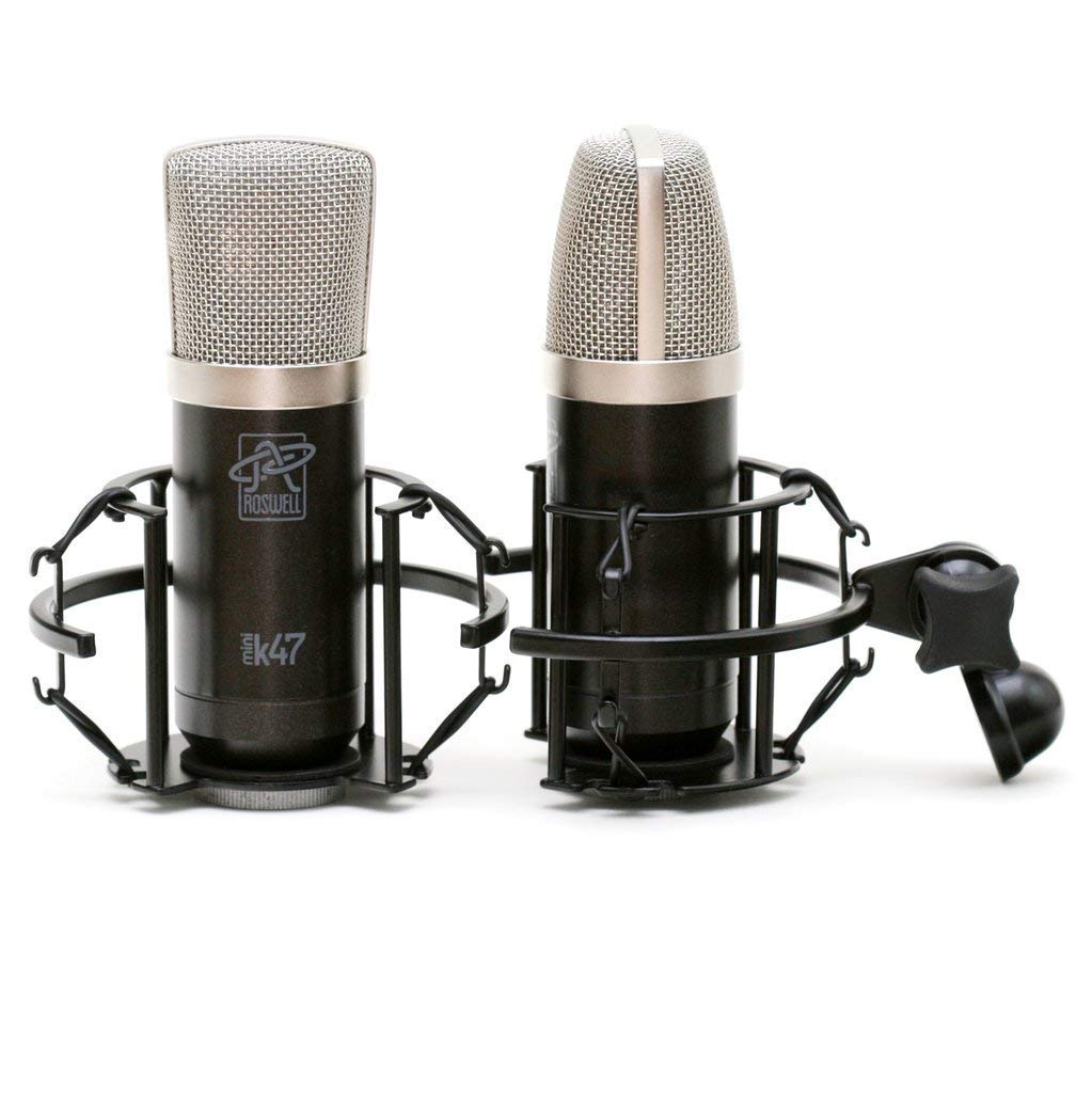 Roswell Pro Audio Matched Pair Mini K47 Microphones