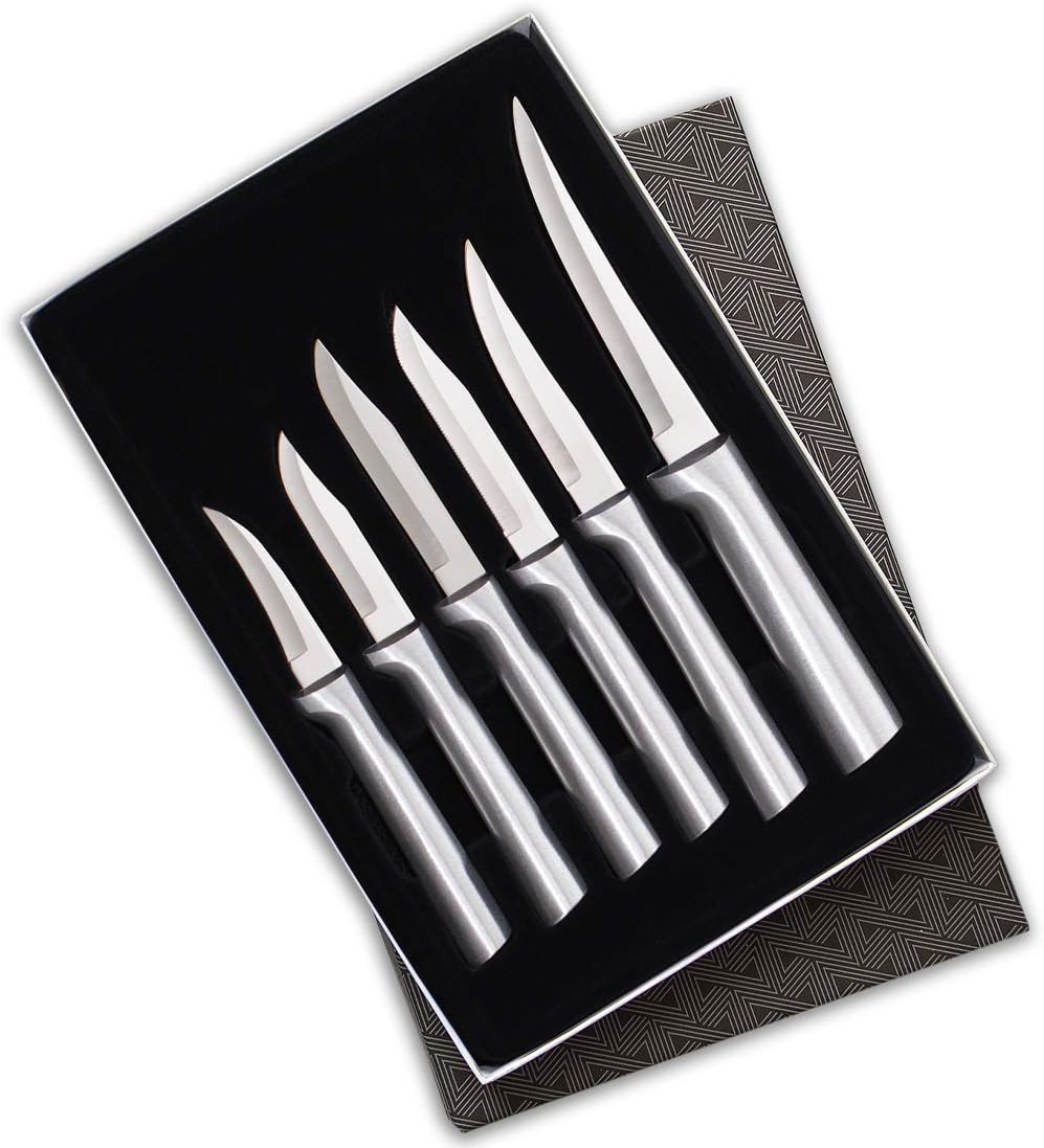 Rada Cutlery Paring Knife Set 6 Knives with Stainless