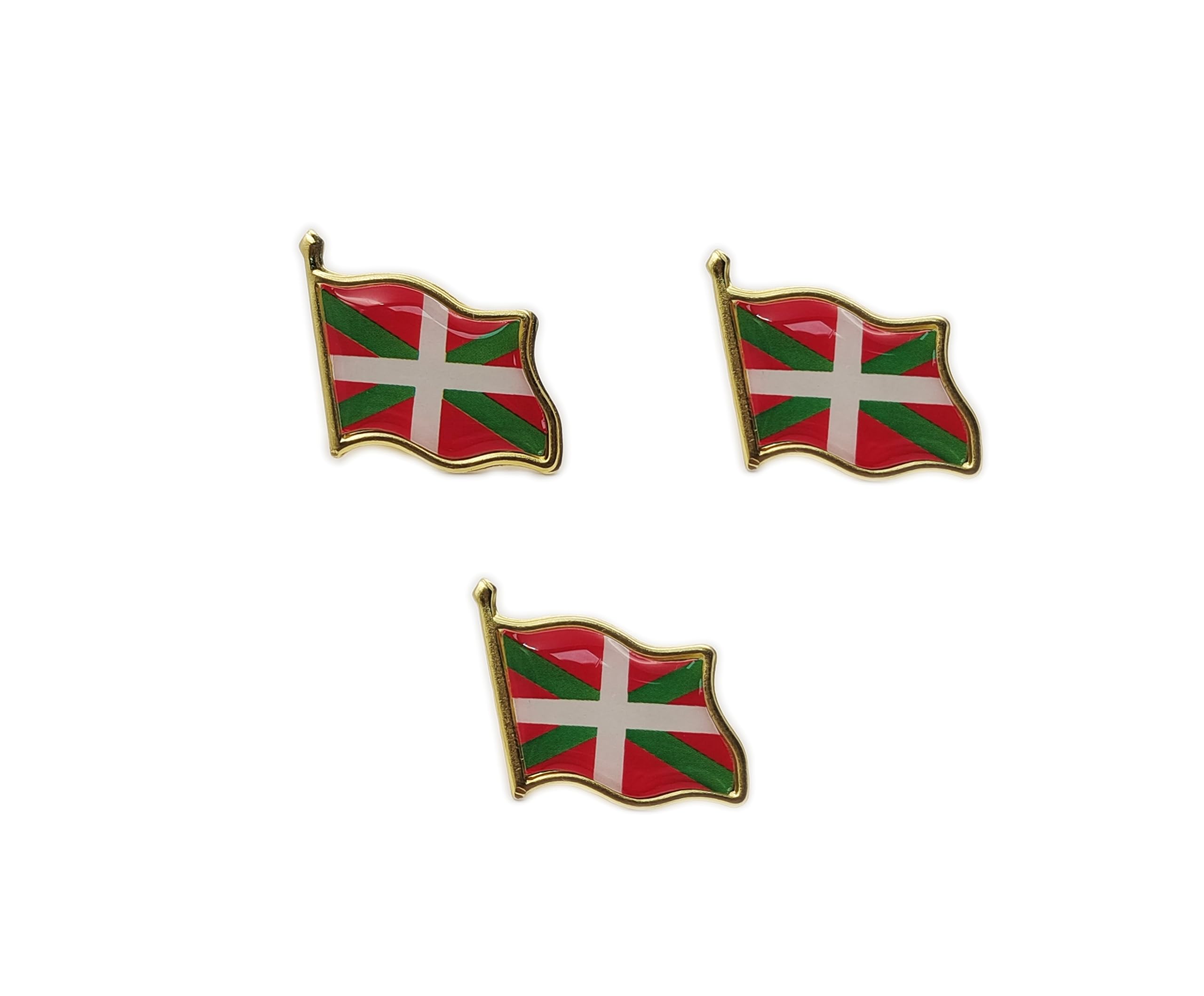Aleación de metal Broche de bandera de países Pines de solapa Recuerdo