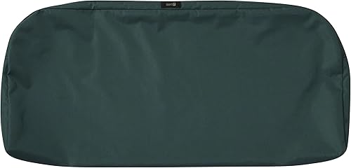 Miniatura 220 de Classic Accessories Ravenna - Cojín cuadrado para patio de 25 x 25 x 5 pulgadas, resistente al agua, con funda, para sillón de descanso, hongo