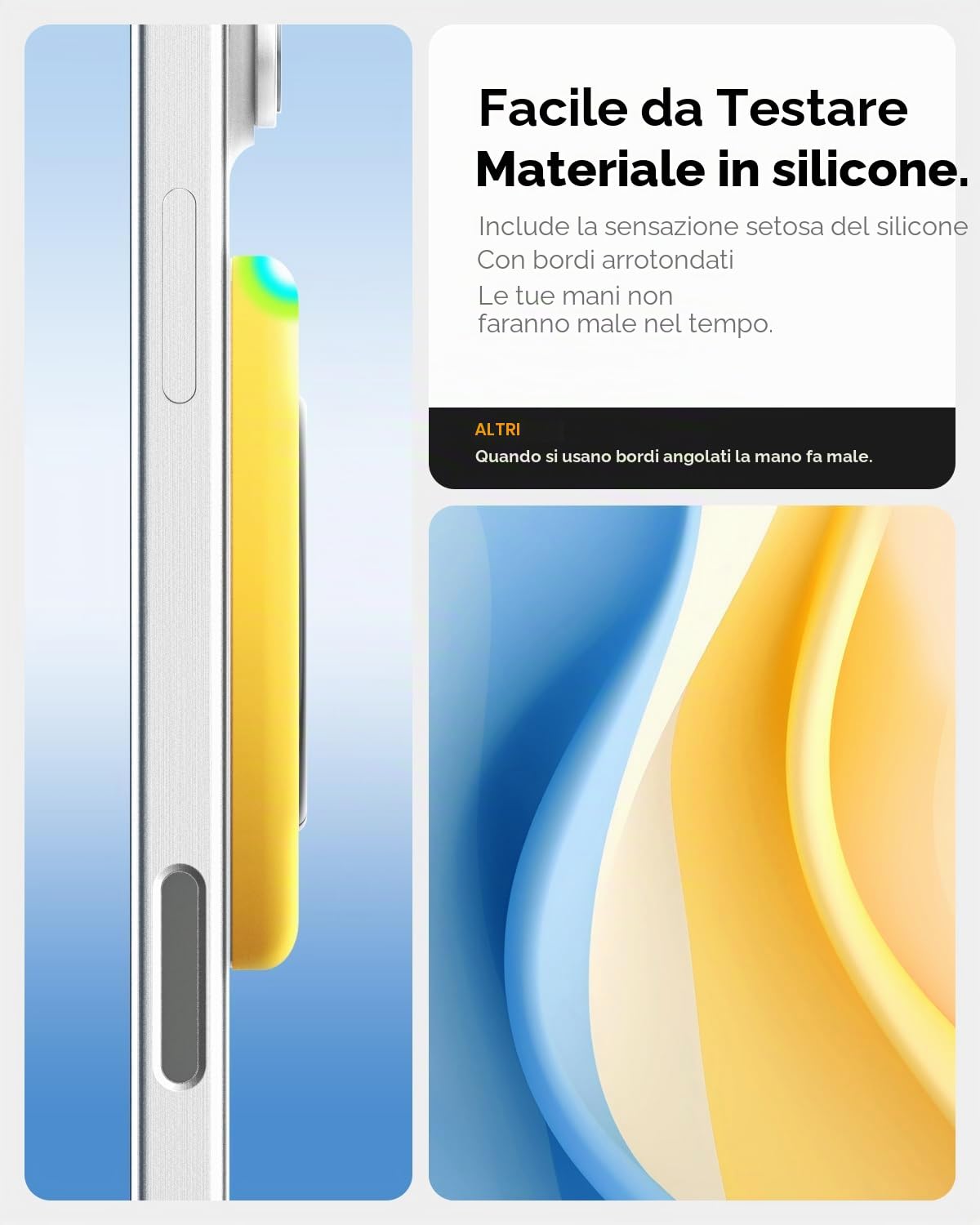 Spigen NanoPop MagFit Anello MagSafe per Telefono [Supporto a Cerniera Rotante] Compatibile con iPhone 17 17e 16 15 14 13 Pro e Cover MagSafe/Pixelsnap per Samsung S26 S25 Ultra, Pixel 10 10a - Giallo