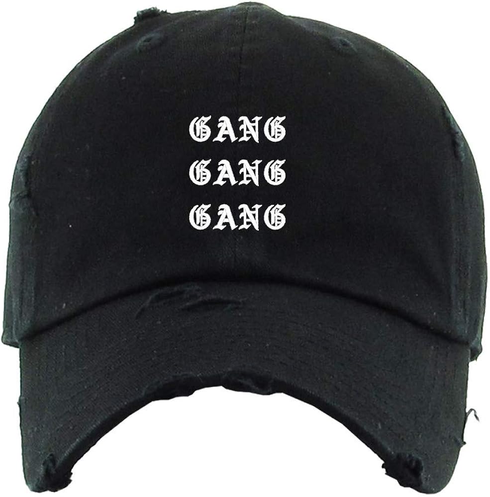Amazon.com: Gang Gang Gang Vintage Baseball Cap Embroidered Cotton