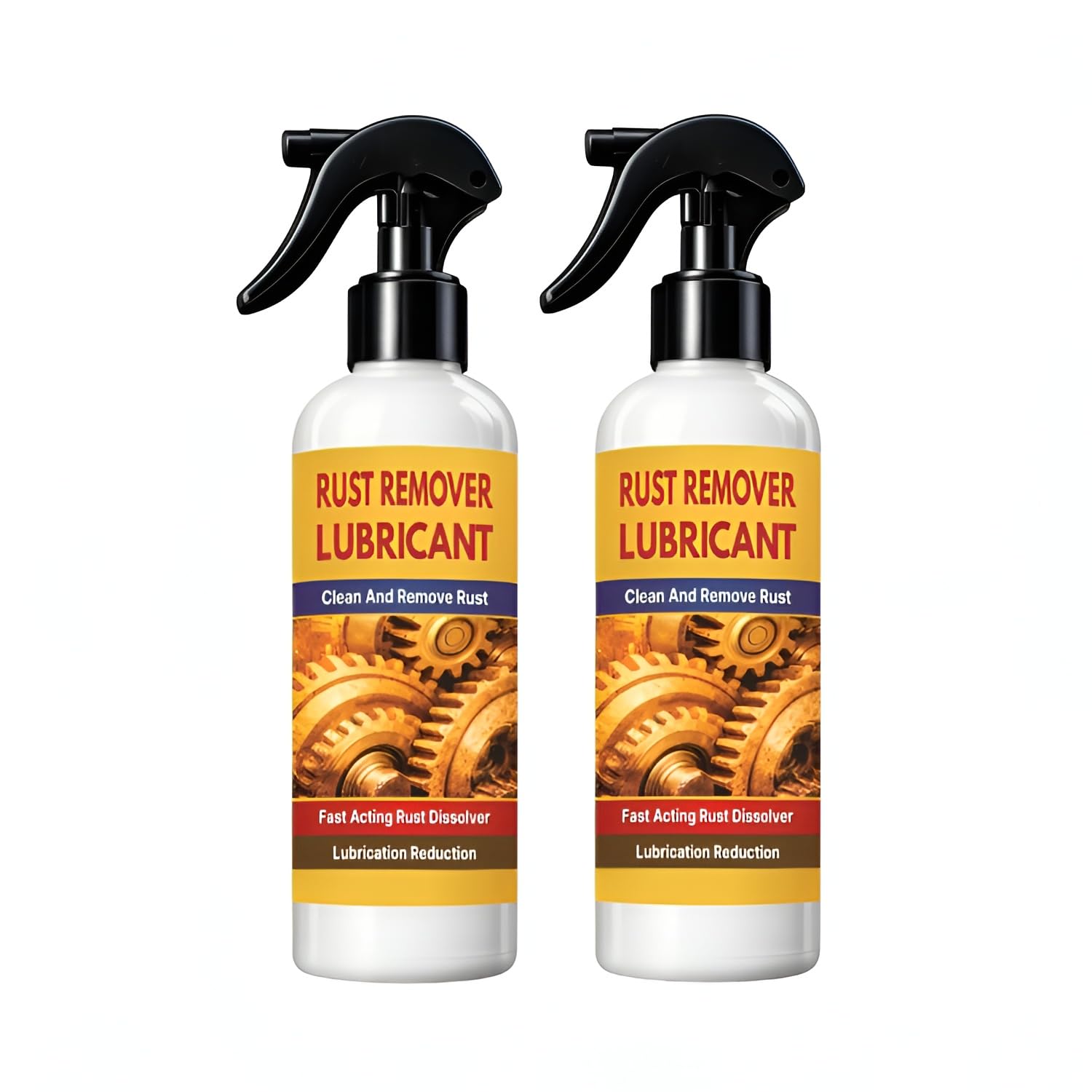 Anti - Rust Lubricant Spray & Rust Remover 200ml Each | Multi-Purpose Anti-Rust Spray for Metal Parts | Lubricating for Hinges, Nuts, Bolts, Tools & Machinery, Pack of 2-picture-21
