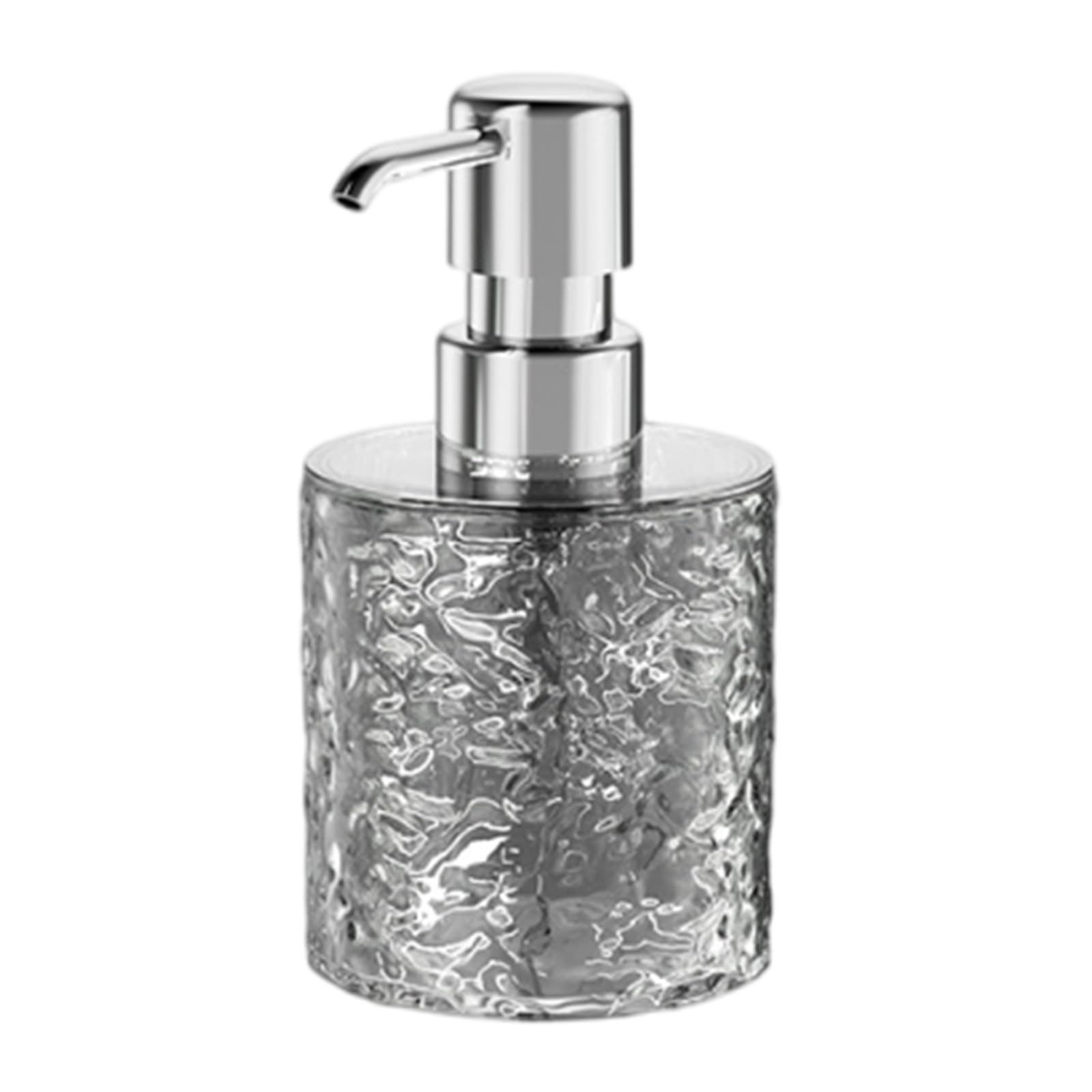Clear Hand Liquid Soap Foaming Press Bottle Liquid Refillable Empty Dispenser Container for Home and Fitness Use Refillable Container