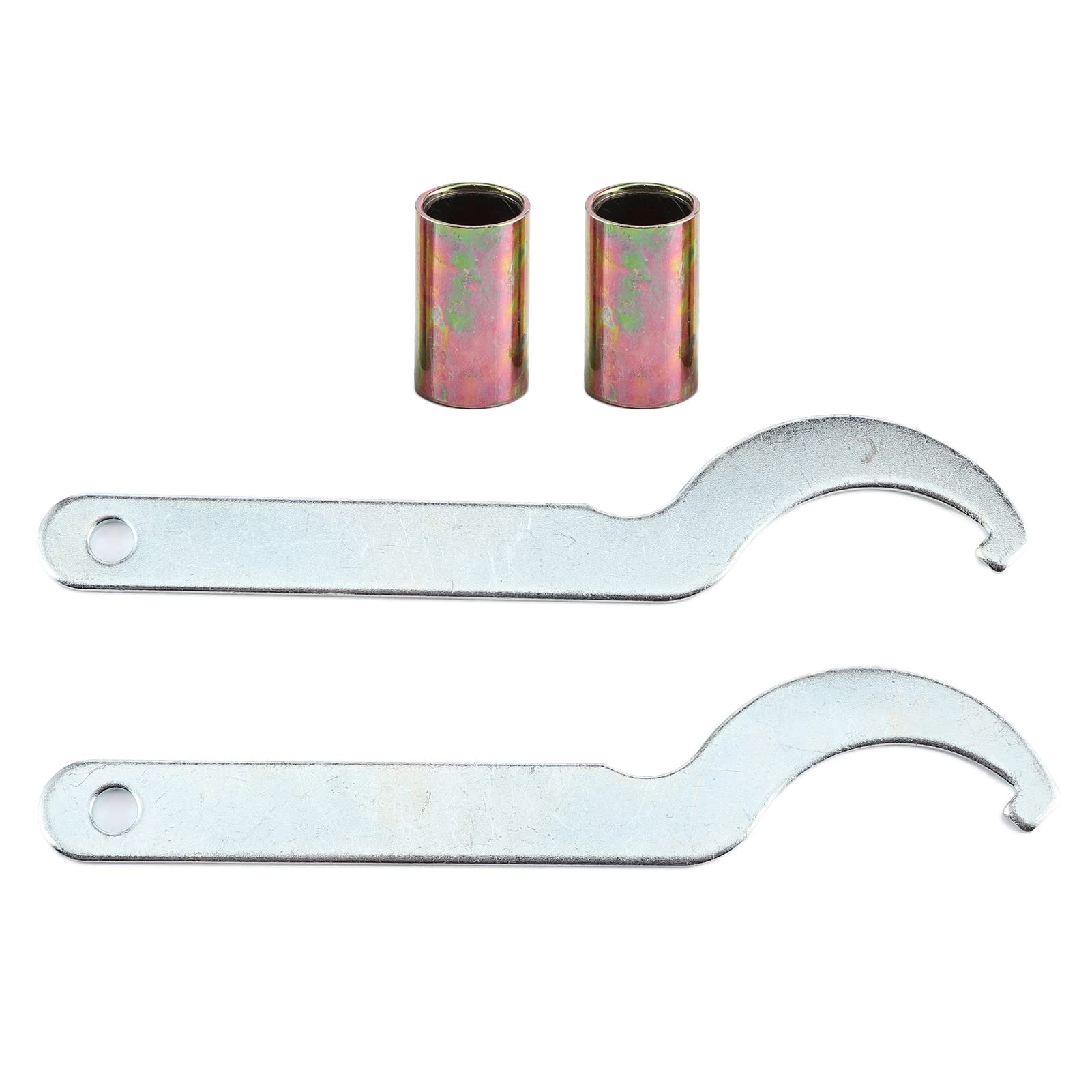 Akozon Tylne Amortyzatory 2 Szt. Amortyzatorów Powietrznych 340 Mm / 13,38 Cala Amortyzator Tylnego Zawieszenia dla Motocykla Dirt Bike