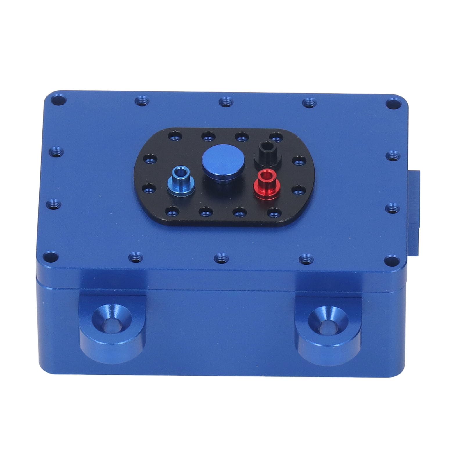 SUNGOOYUE Caja Receptora de Pila de Combustible RC 1:10 de Aleación de Aluminio Duradera para RC4WD TF2 SCX10 Pro VS4-10 1/8 1/10 Crawler, Impermeable, Fácil Instalación (Blue)