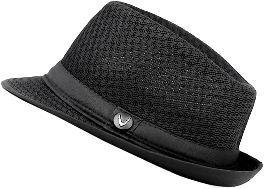 Light Weight Classic Soft Cool Mesh Crushable Fedora hat