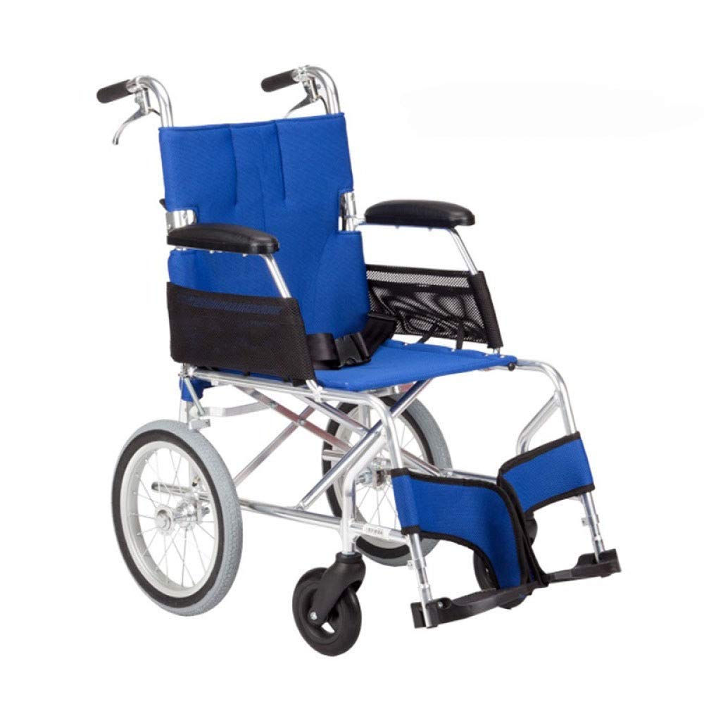 Carrello Portaoggetti Multifunzionale,Sedie a Rotelle,Sedia a Rotelle Pieghevole Leggera Sedia a Rotelle Ultraleggera Piccola Ruota Vecchio Carrello Aviazione Sedia a Rotelle in Alluminio Alnio