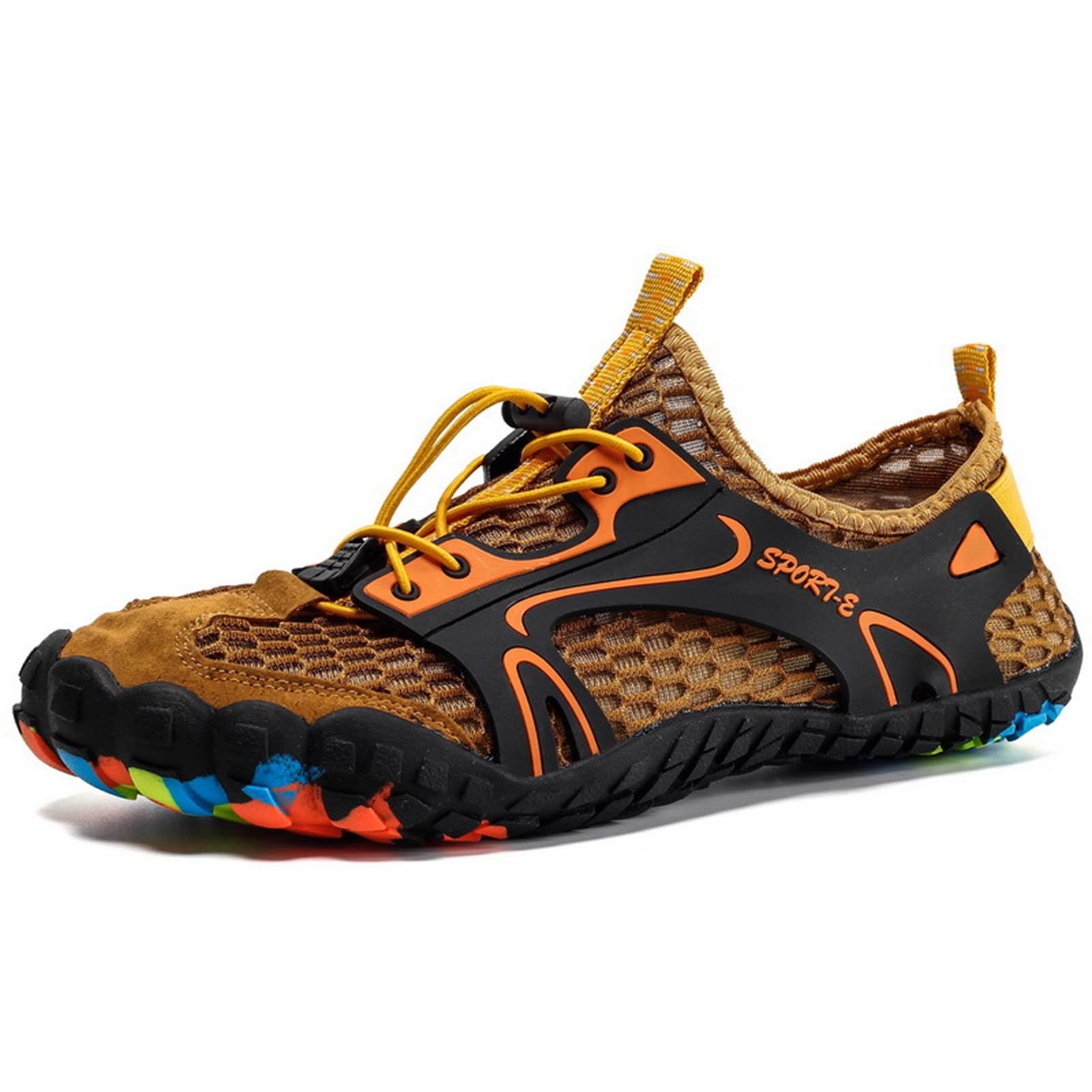 Adulto Spiaggia Surf Scarpe da Acqua,All'aperto Asciugatura Veloce Leggero Antiscivolo Acqua Scarpe a Piedi Nudi,Casuale Traspirante Piscina Scarpe da Bagno,Unisex