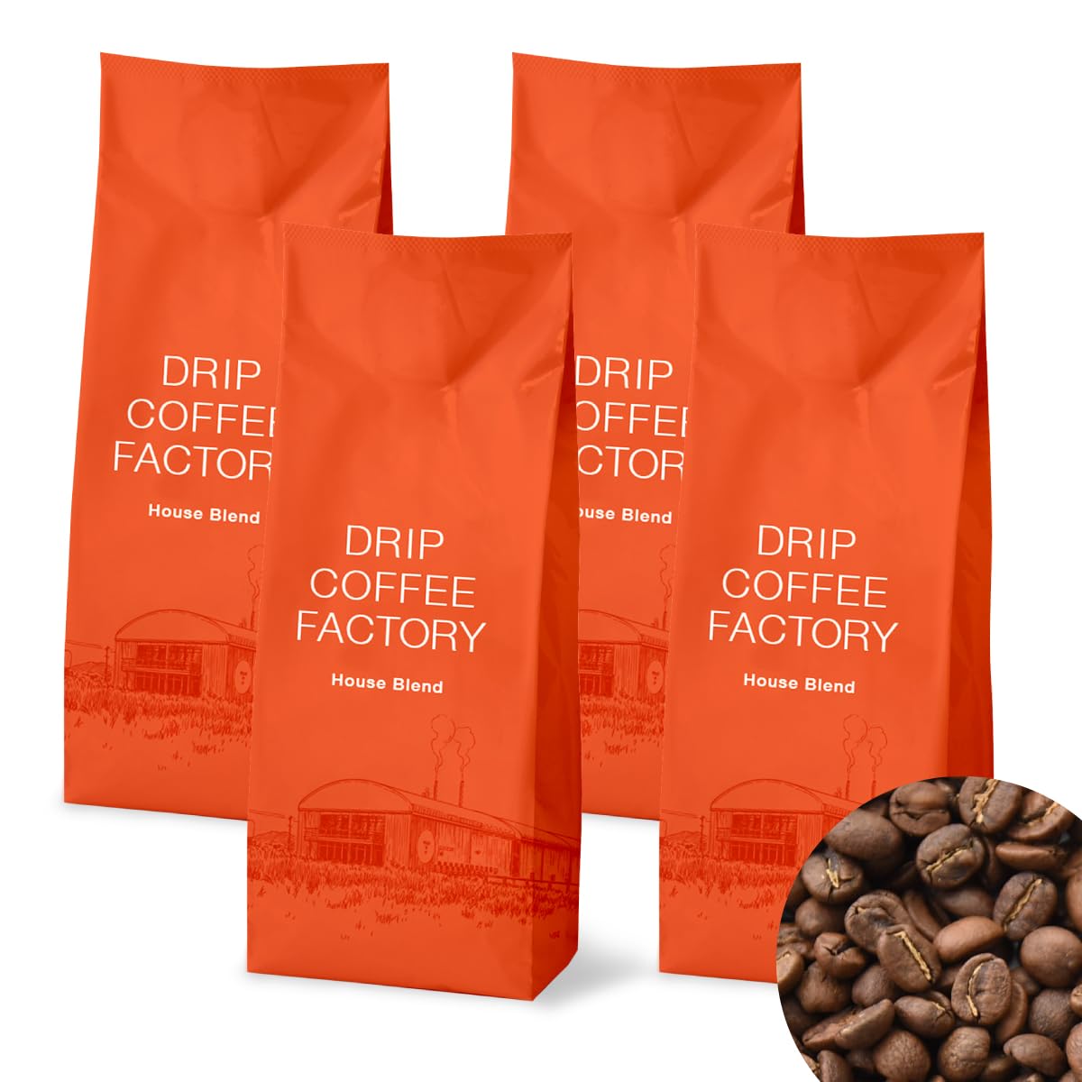 ドリップコーヒーファクトリー コーヒー豆のまま Amazon | ドリップコーヒーファクトリー ハウスブレンド 豆のまま