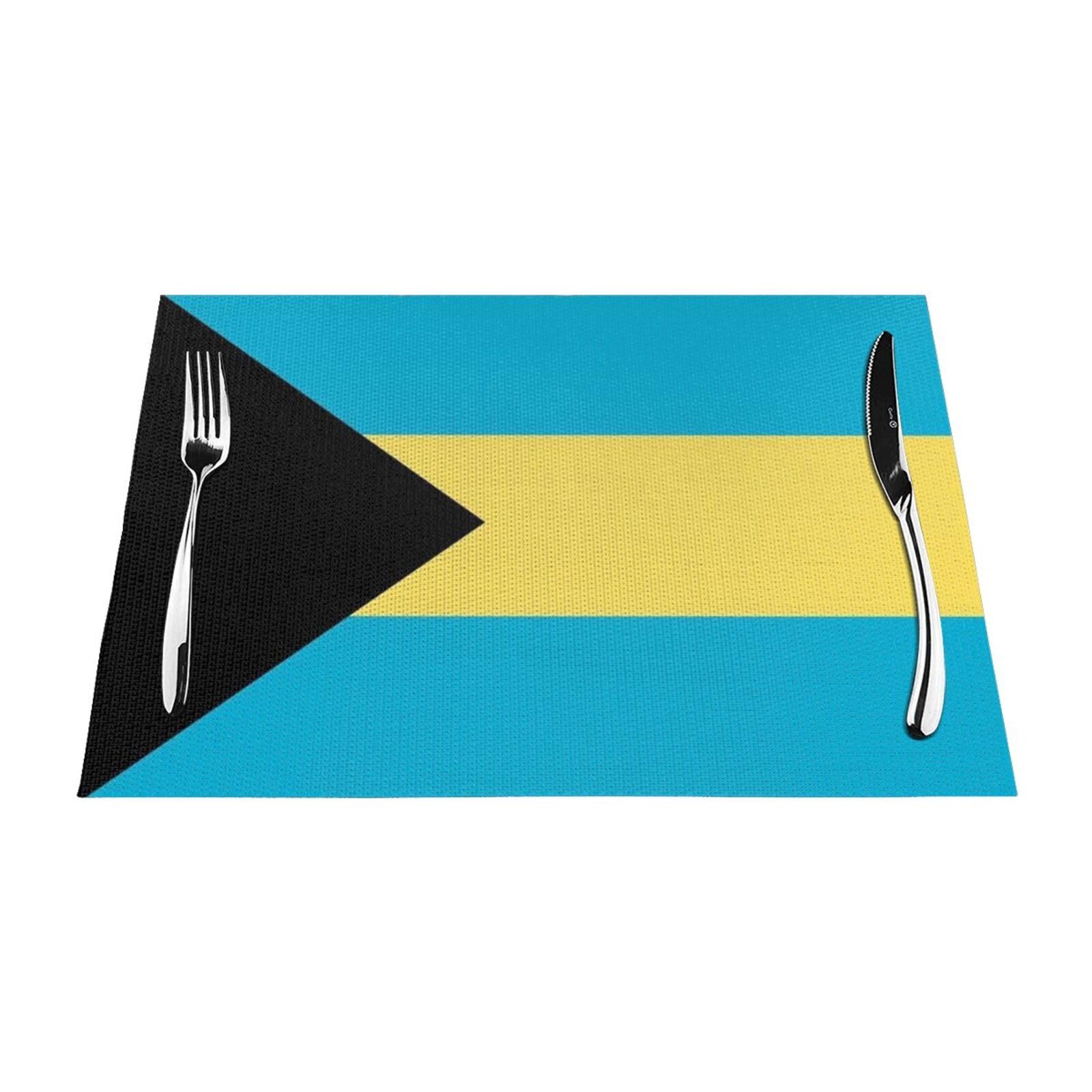 Set de table Bahamas anti-tache lavable pour protéger la table des enfants et repas de cuisine
