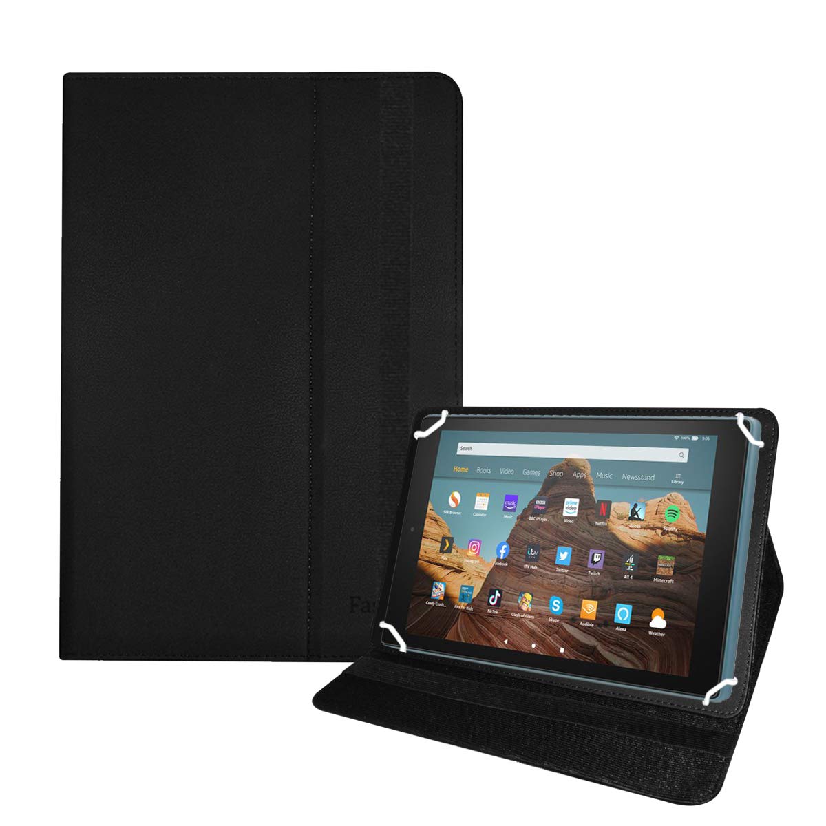 See full amazon price history chart for Fastway Flip Case Cover with Stand for Amazon Fire HD 10 (2019) (Black) Fastway Flip Case Cover with Stand for Amazon Fire HD 10 (2019) (Black) (B08WHZK8G1) Amazon Price History, Amazon Price Tracker