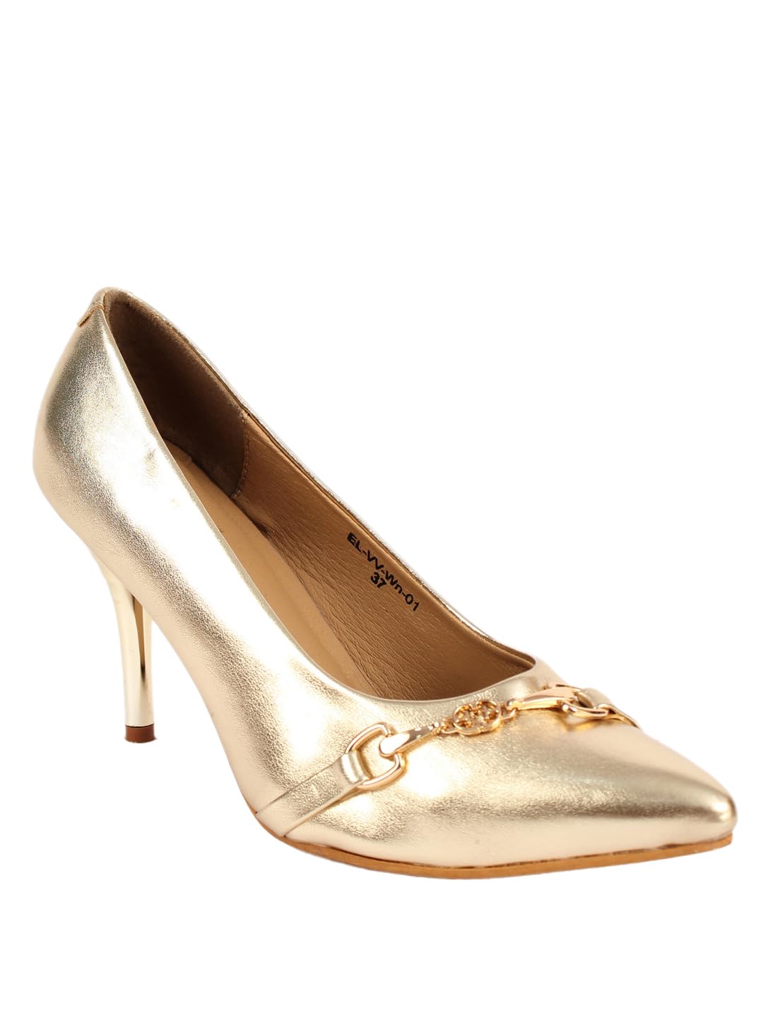 elle Women's Pointed-Toe Patent Stiletto Heels Pumps-picture-18