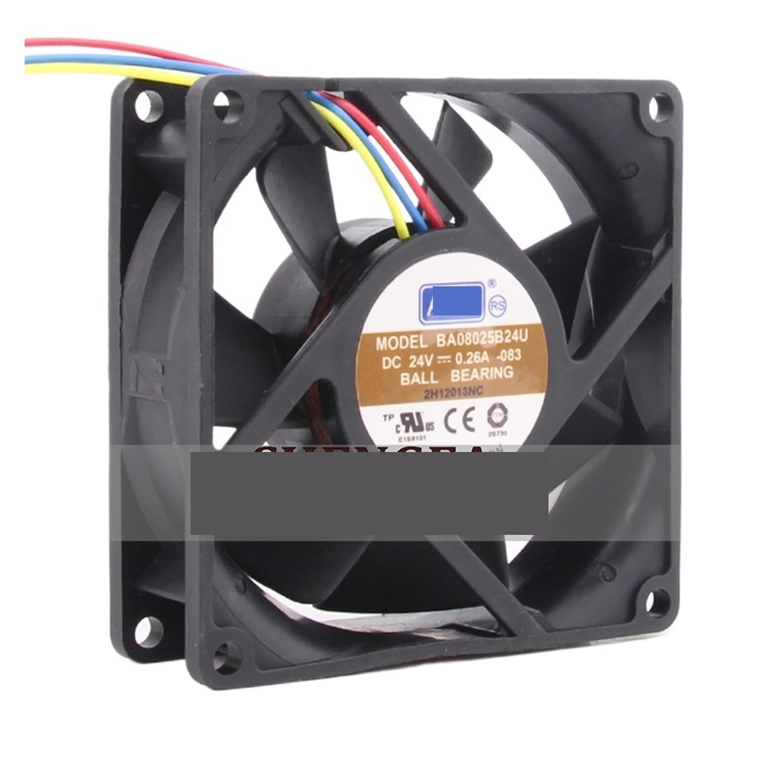 IVEKYKIBC BA08025B24U 80 * 25MM 24V 0.26A 8CM Cooling Fan