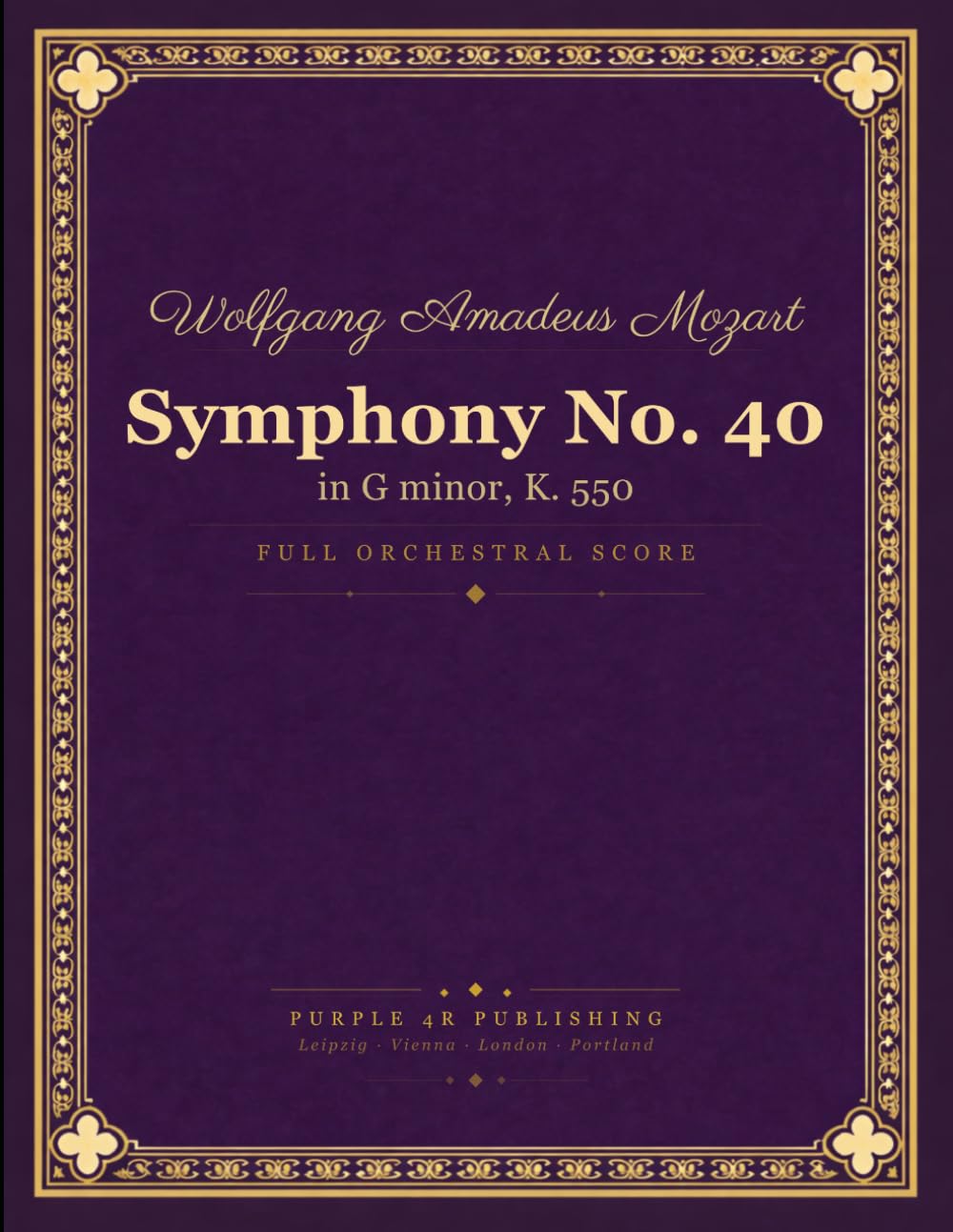 Symphony No. 40: in G minor, K. 550