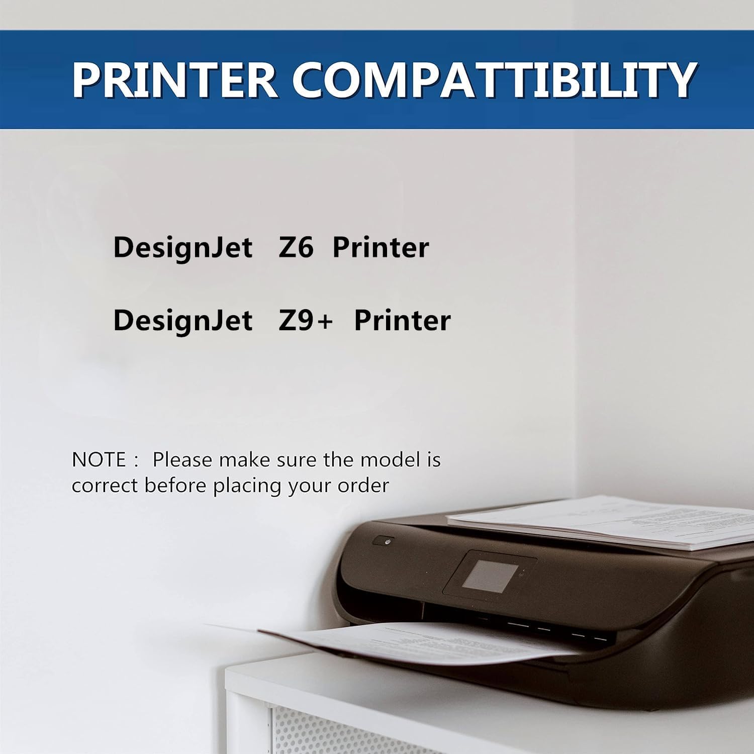 P2V79A 746 Ink Cartridges Replacement for HP 746 P2V79A Ink cartridges for use in HP DesignJet Z6 Z9+ Large Format Plotter Printers-High Yield 300ml. (1-Pack, Yellow)